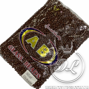 Бісер 6/0 коричневий  (color KQ39)
