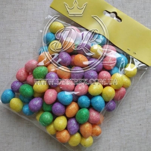 яйця з блискітками-мікс 100 шт.