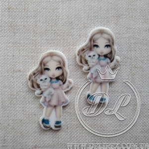 Кабашон Doll № 13 - (25 шт.)