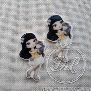 Кабашон Doll № 18 - (25 шт.)