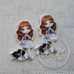 Кабашон Doll № 10 - (25 шт.)