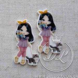 Кабашон Doll № 17 - (25 шт.)