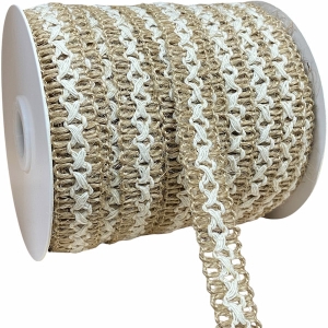 Тасьма з мішковини 1.5 см (D30345)